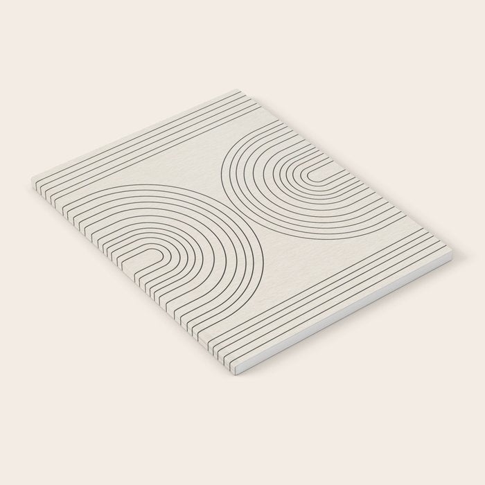 Minimalist, Line Art Modern Notebook Gallery Image 2