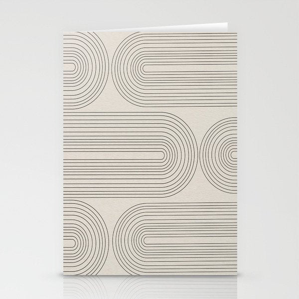 Minimalist, Line Art Modern Stationery Card Gallery Image 1