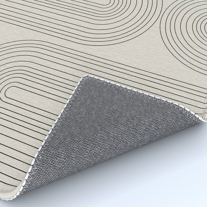 Minimalist, Line Art Modern Rug Gallery Image 4