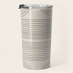 Minimalist, Line Art Modern Travel Mug Gallery Image 3