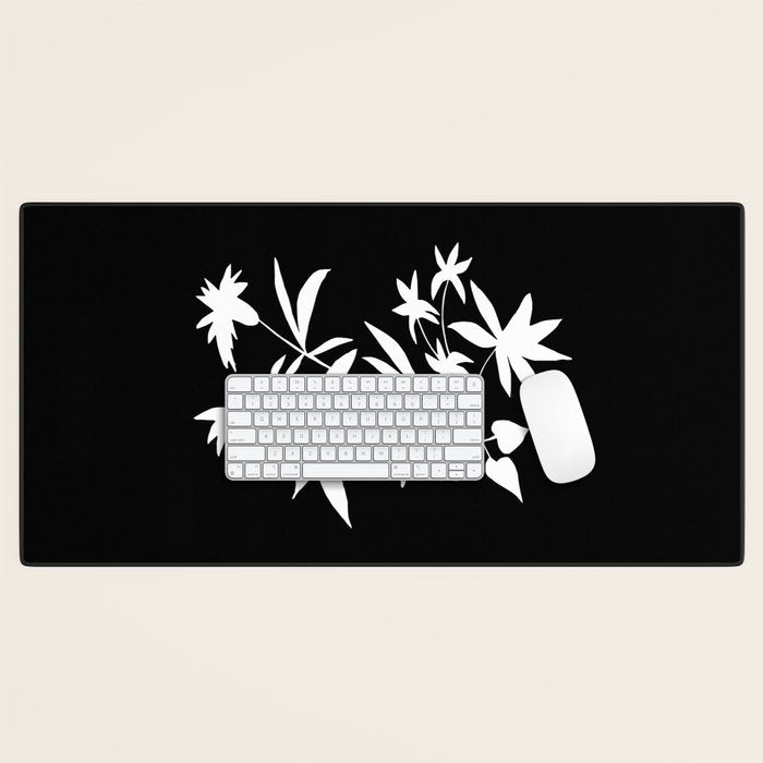 Fireworks Flowers  Desk Mat Gallery Image 1