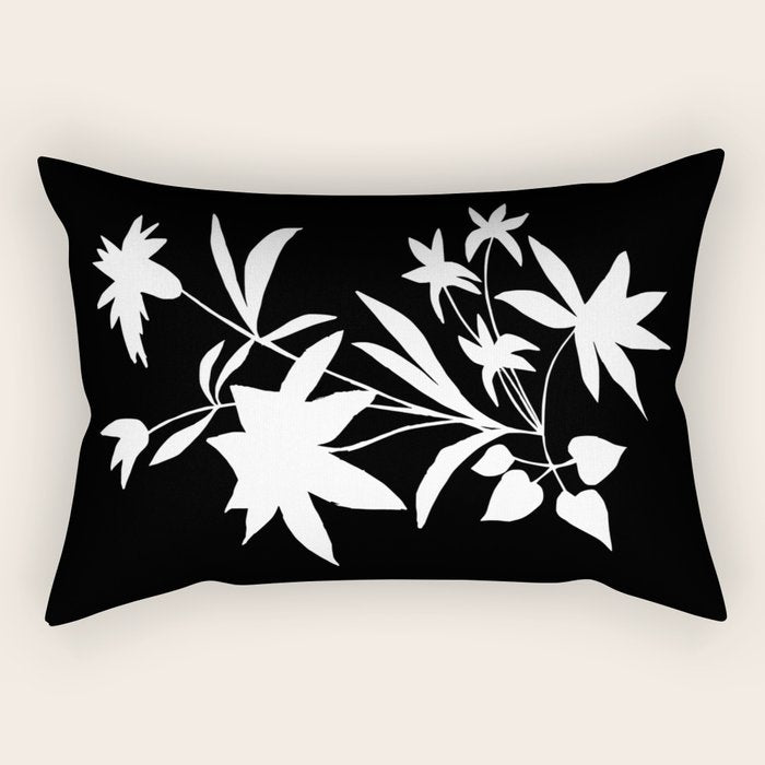 Fireworks Flowers  Rectangular Pillow Gallery Image 1