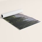 Mount Rainier Summer Adventure X - Pacific Northwest Mountain Landscape Yoga Mat Gallery Image 2