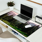 Mount Rainier Summer Adventure X - Pacific Northwest Mountain Landscape Desk Mat Gallery Image 2