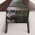 Mount Rainier Summer Adventure X - Pacific Northwest Mountain Landscape Table Runner Gallery Image 1