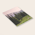 Mount Rainier Summer Adventure X - Pacific Northwest Mountain Landscape Notebook Gallery Image 3