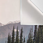 Mount Rainier Summer Adventure X - Pacific Northwest Mountain Landscape Wall Tapestry Gallery Image 3