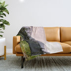 Mount Rainier Summer Adventure X - Pacific Northwest Mountain Landscape Throw Blanket Gallery Image 1