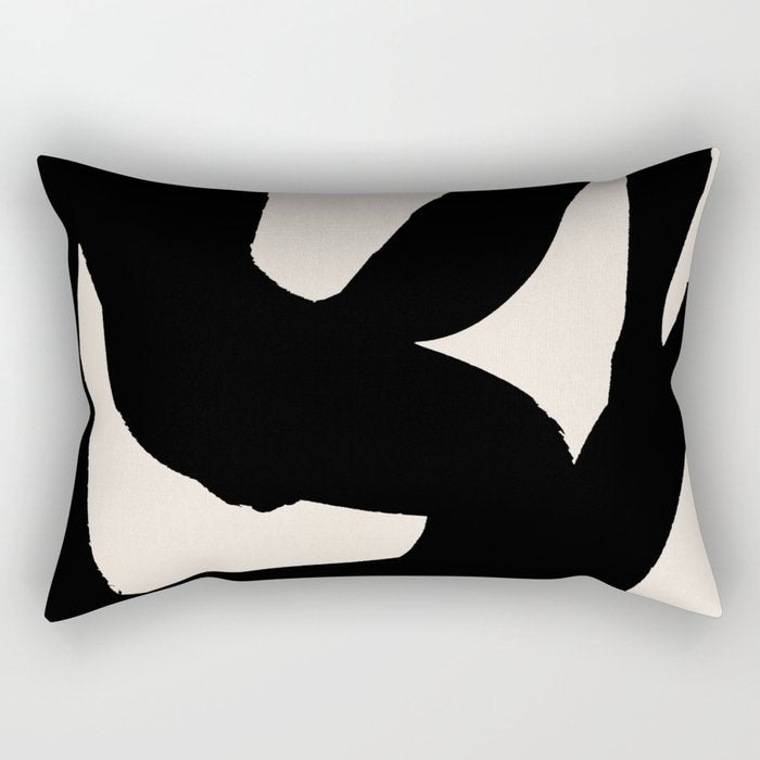 Modern Abstract Art 118 Rectangular Pillow Gallery Image 2