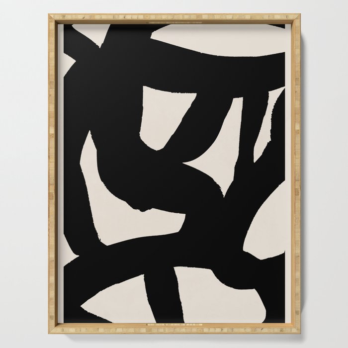 Modern Abstract Art 118 Serving Tray Gallery Image 1