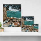 Amalfy coast Canvas Print Gallery Image 3