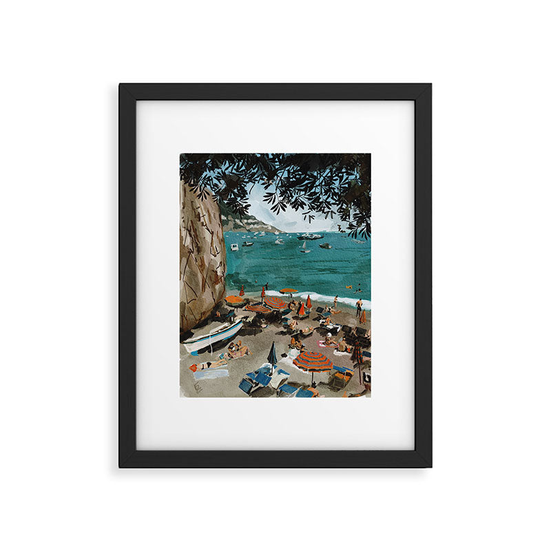 Amalfy coast Framed Art Print Gallery Image 5