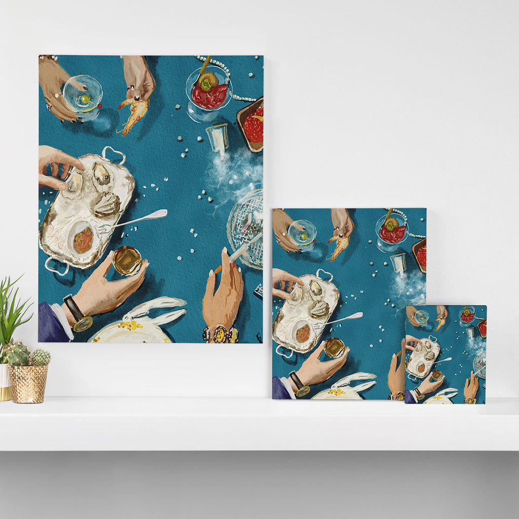 Luxury dinner Canvas Print Gallery Image 3