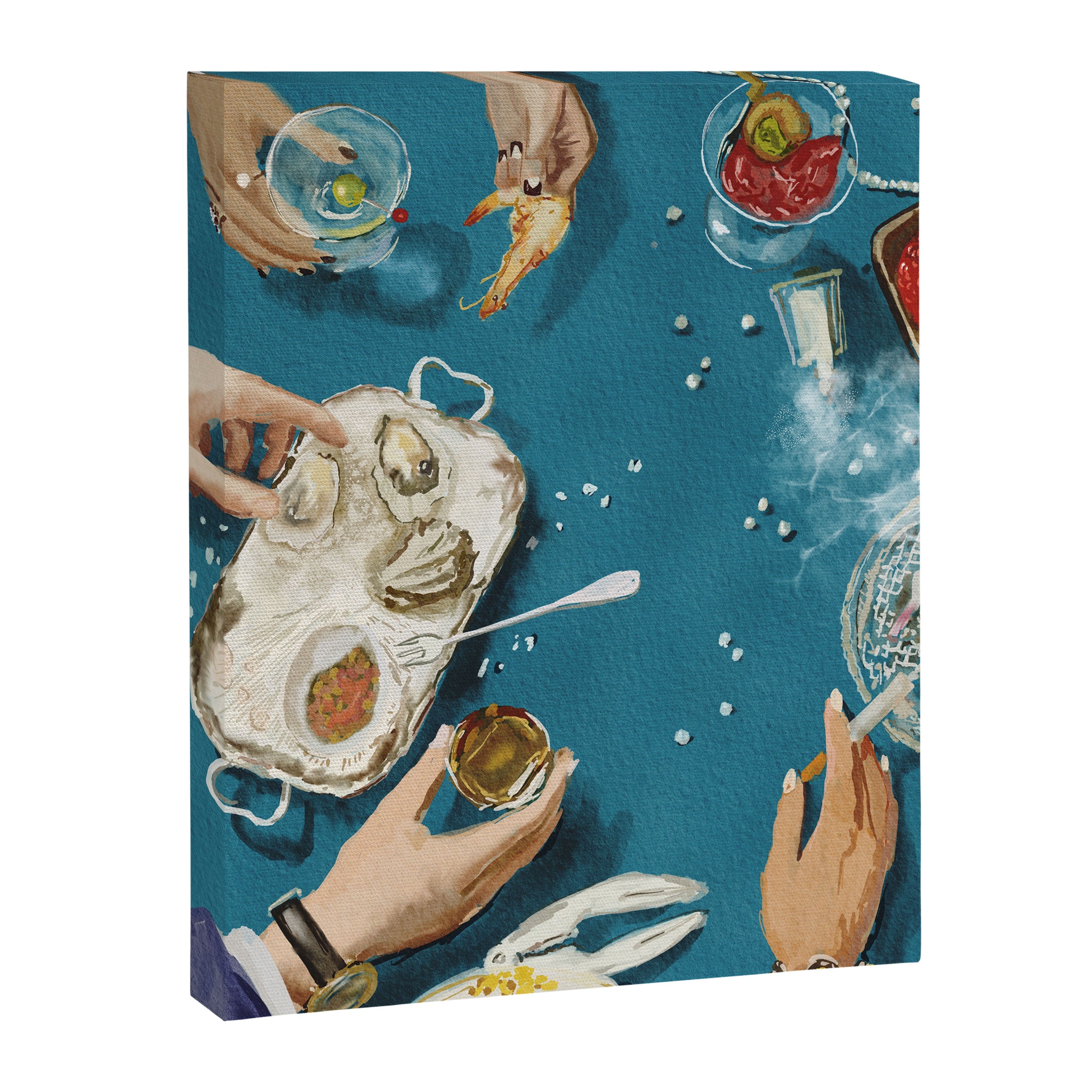 Luxury dinner Canvas Print Gallery Image 3