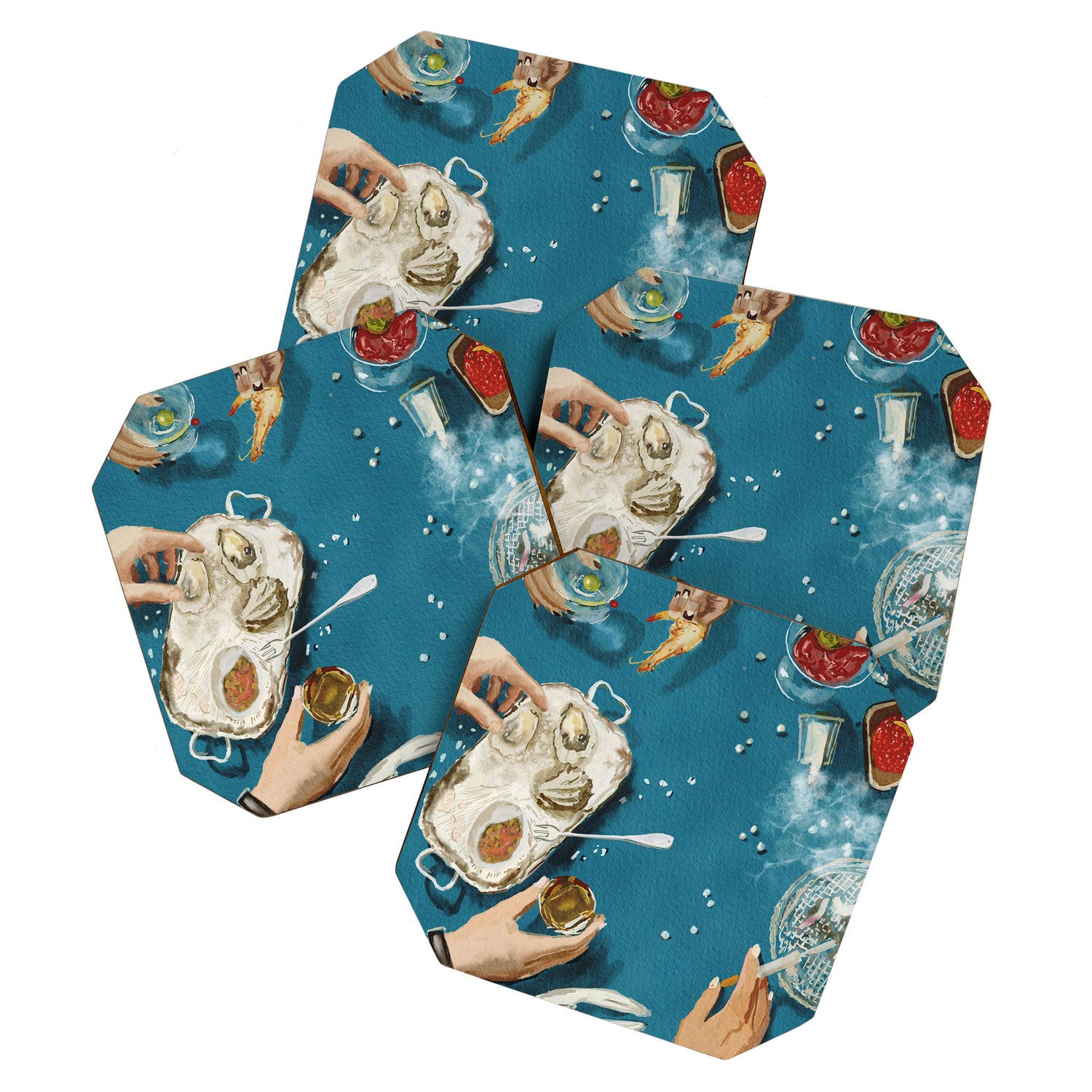 Luxury dinner Coaster Gallery Image 1