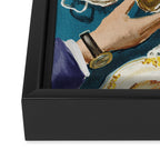 Luxury dinner Framed Canvas Print Gallery Image 3