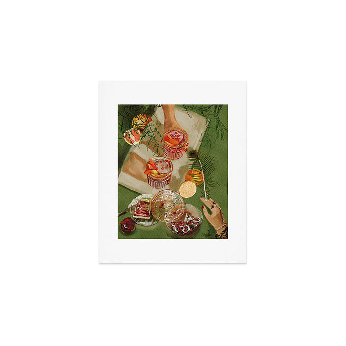 The magic of pomegranate cocktails Art Print Gallery Image 1