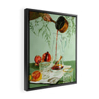 Ðulled wine kit Framed Canvas Print Gallery Image 2