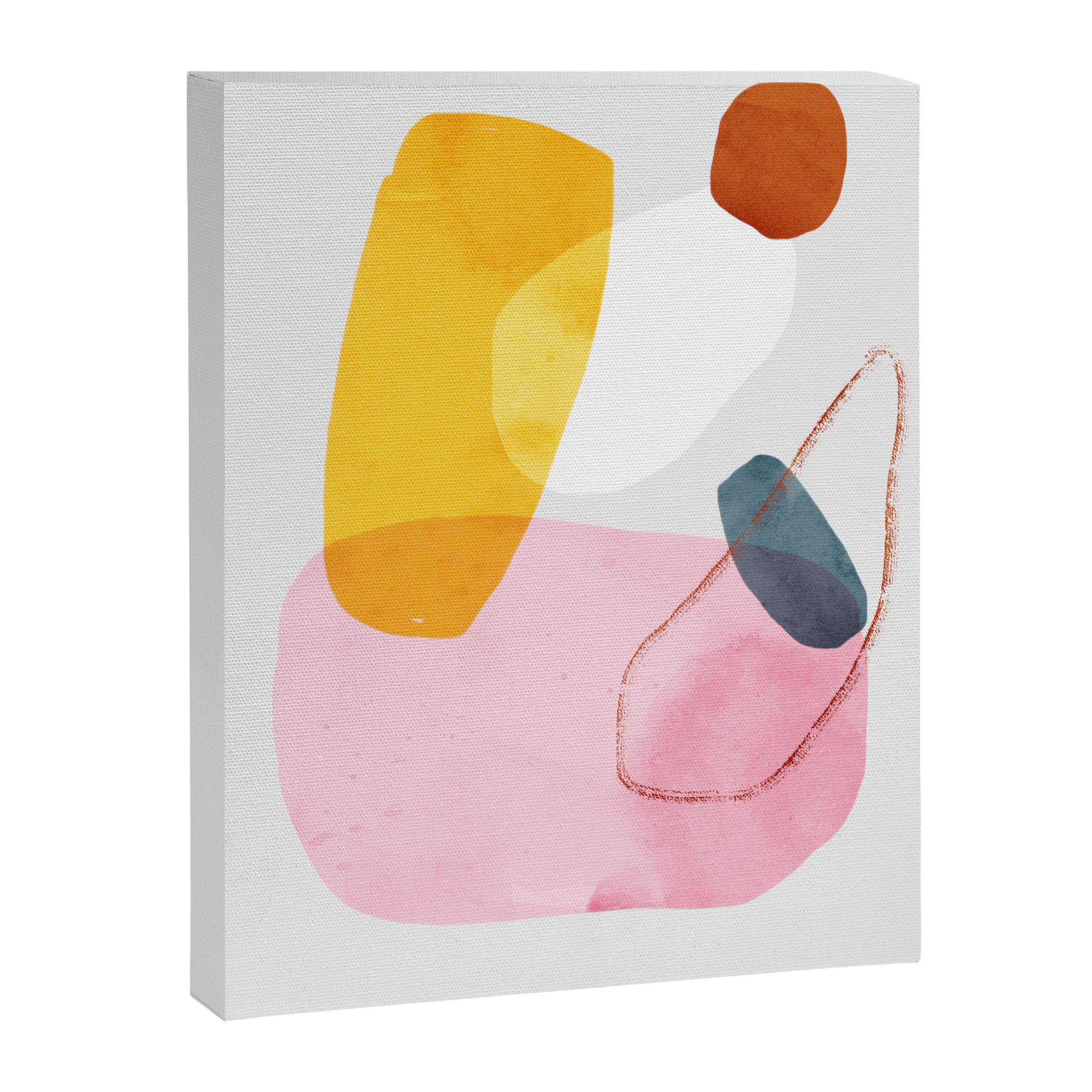 abstract dog Canvas Print Gallery Image 6