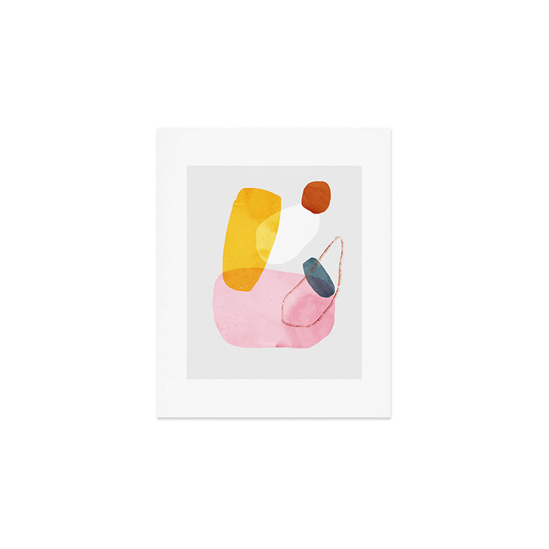 abstract dog Art Print Gallery Image 1