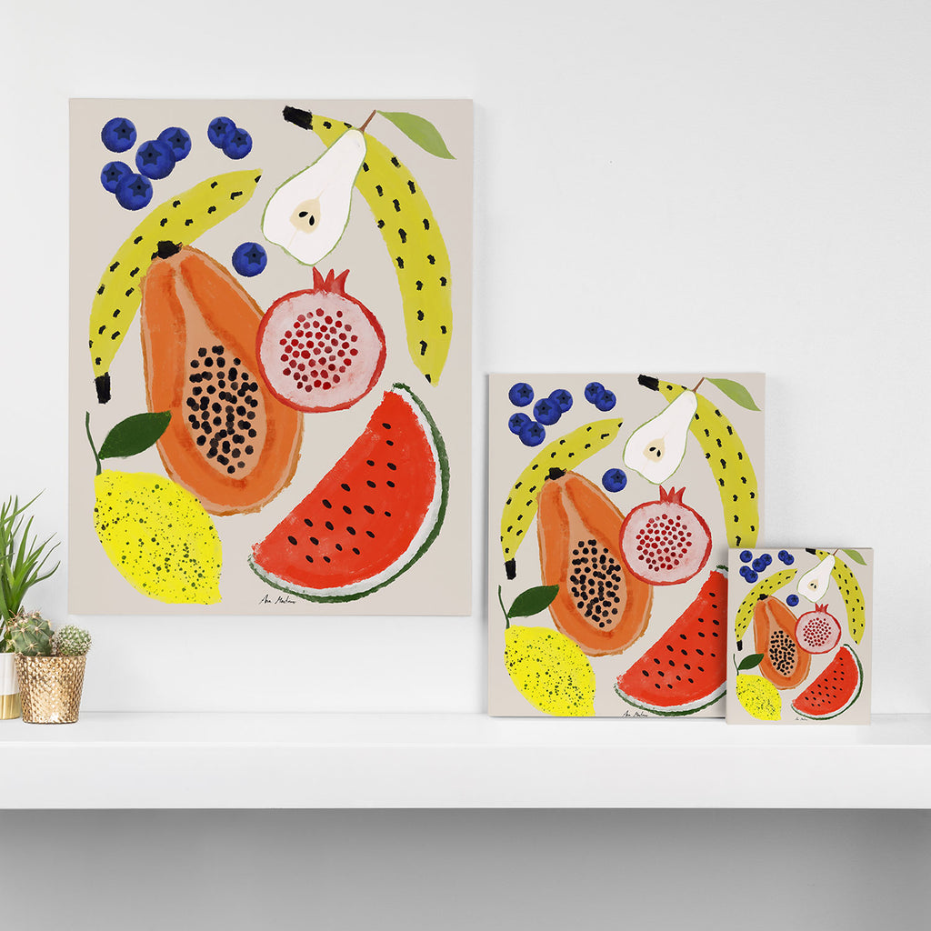 Acrylic Fruits  Canvas Print Gallery Image 3