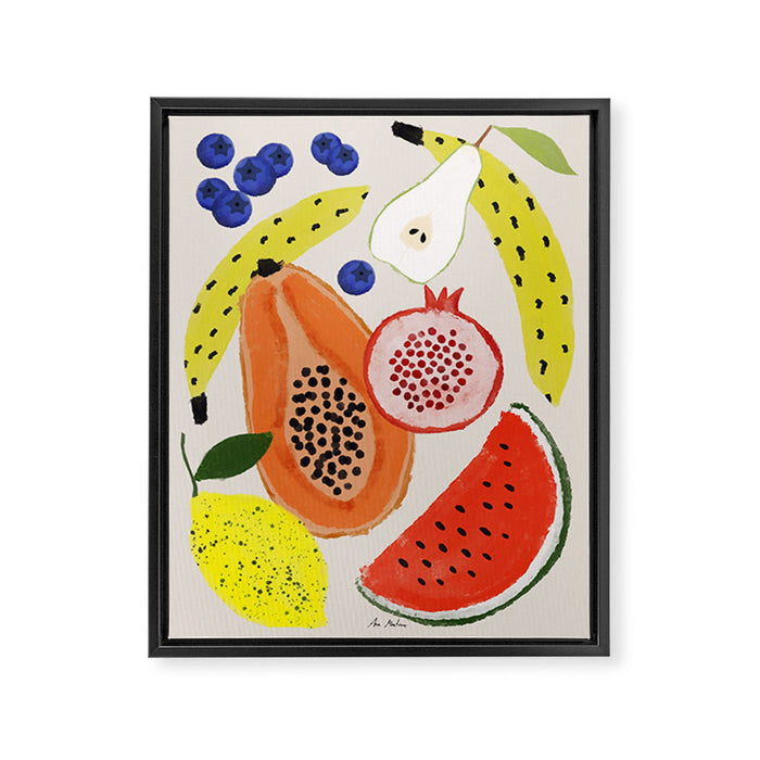 Acrylic Fruits  Framed Canvas Print Gallery Image 1
