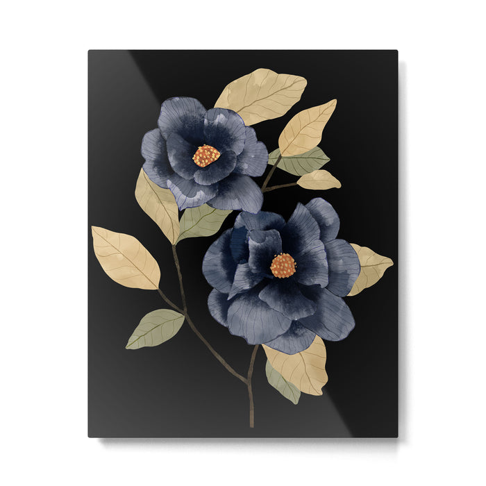 Back roses Metal Print Gallery Image 1