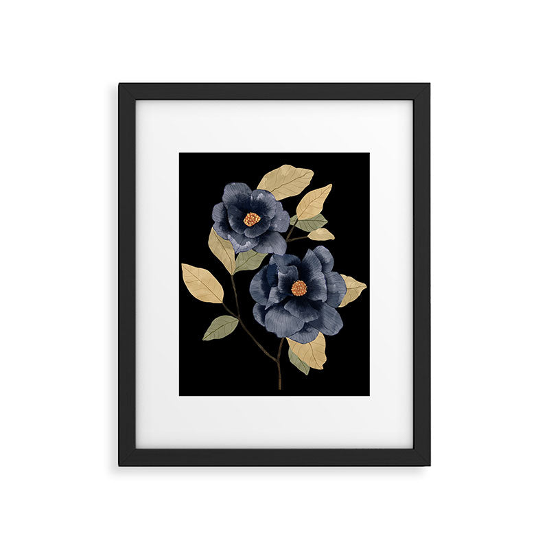 Back roses Framed Art Print Gallery Image 5