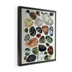  beach pebbles Framed Canvas Print Gallery Image 2