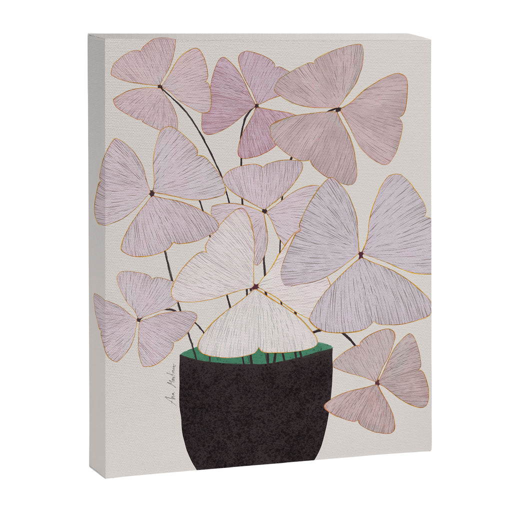  Botanical  clover Pot Canvas Print Gallery Image 6