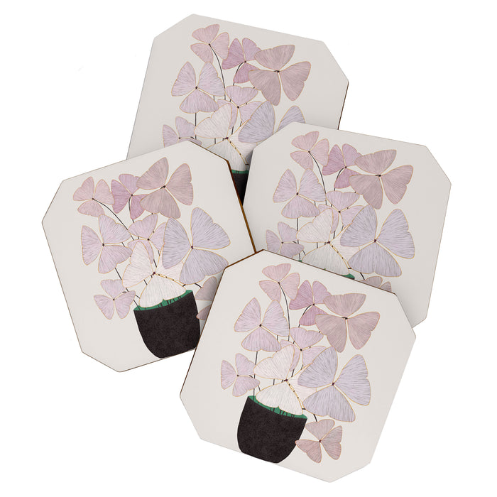  Botanical  clover Pot Coaster Gallery Image 1