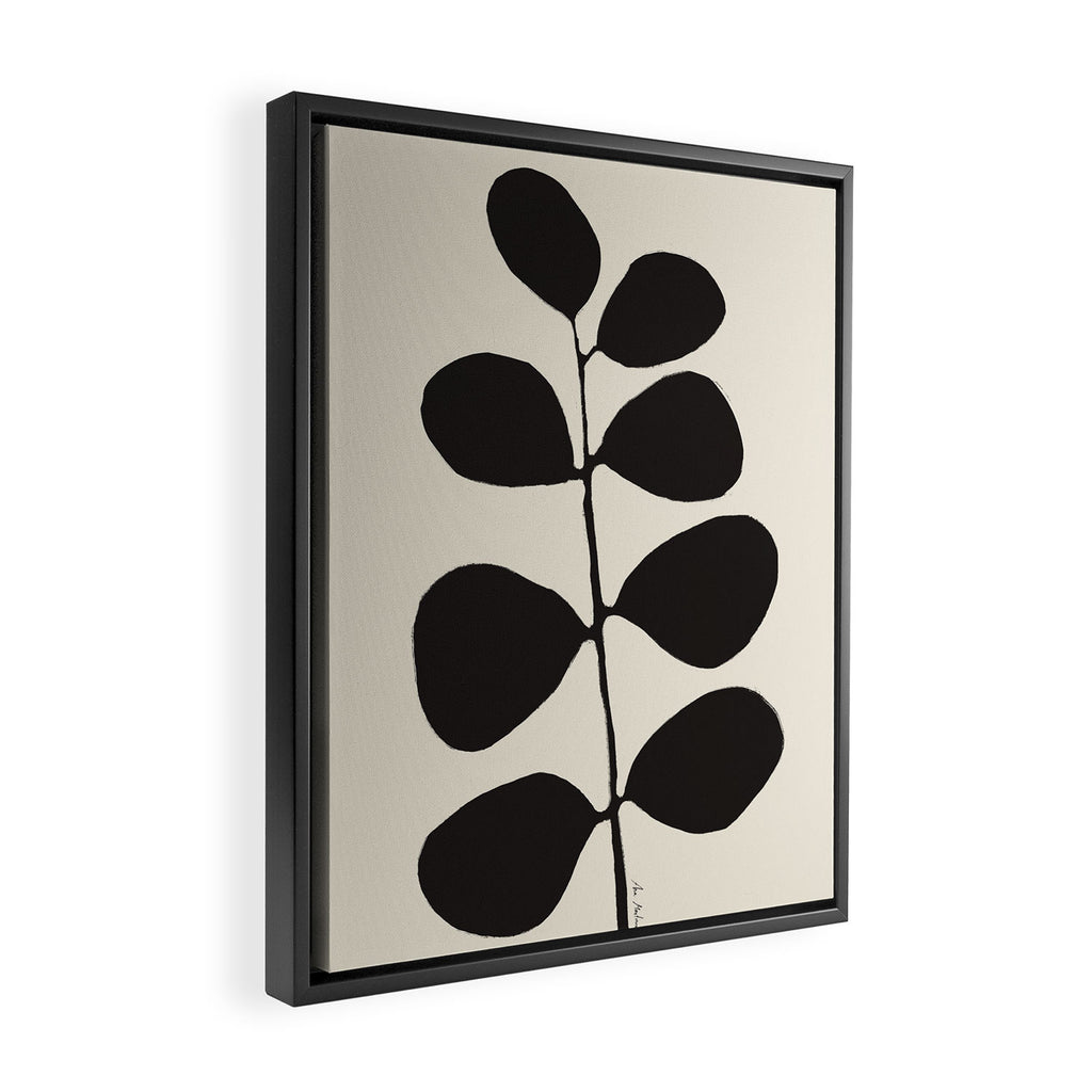 Branch silhouette Framed Canvas Print Gallery Image 2