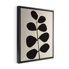 Branch silhouette Framed Canvas Print Gallery Image 2