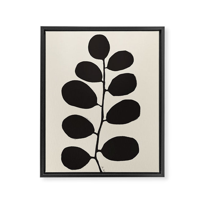 Branch silhouette II Framed Canvas Print Gallery Image 1