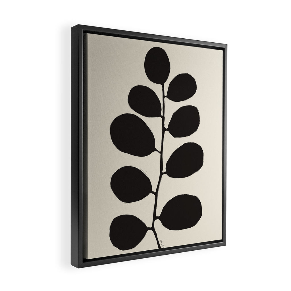 Branch silhouette II Framed Canvas Print Gallery Image 2