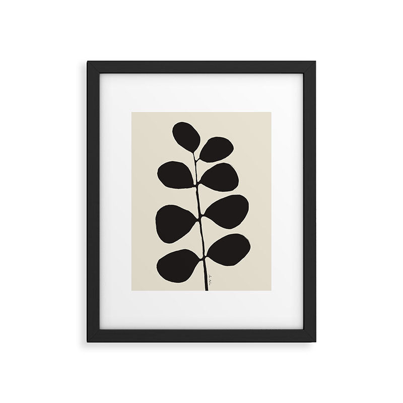 Branch silhouette Framed Art Print Gallery Image 5