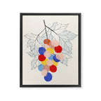 Bunch of grapes Fruit Framed Canvas Print Gallery Image 6