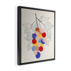 Bunch of grapes Fruit Framed Canvas Print Gallery Image 2