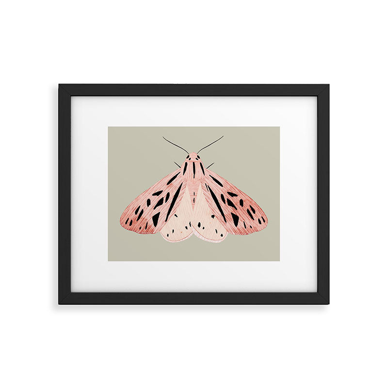 butterfly watercolor Framed Art Print Gallery Image 5