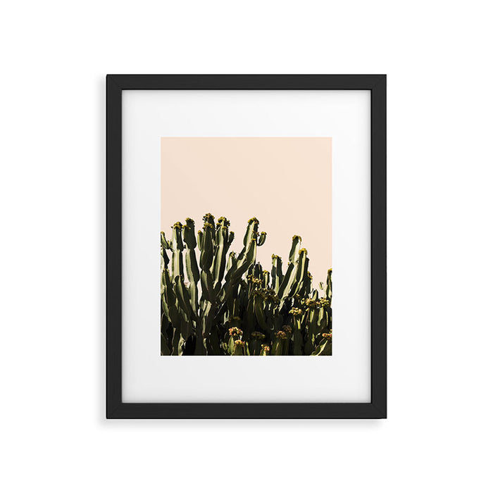 cactus nature x Framed Art Print Gallery Image 1