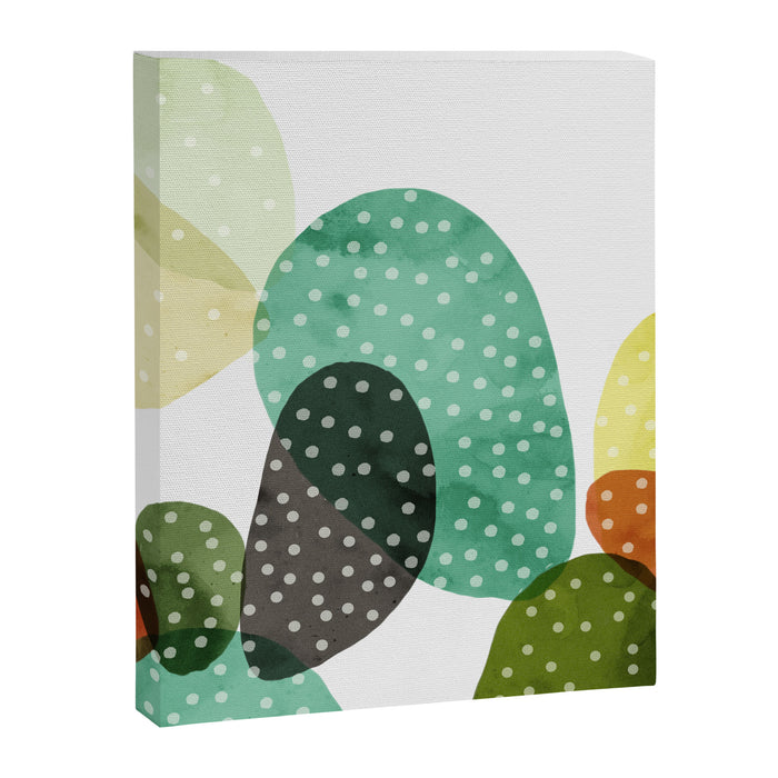 Cactus watercolor Canvas Print Gallery Image 1