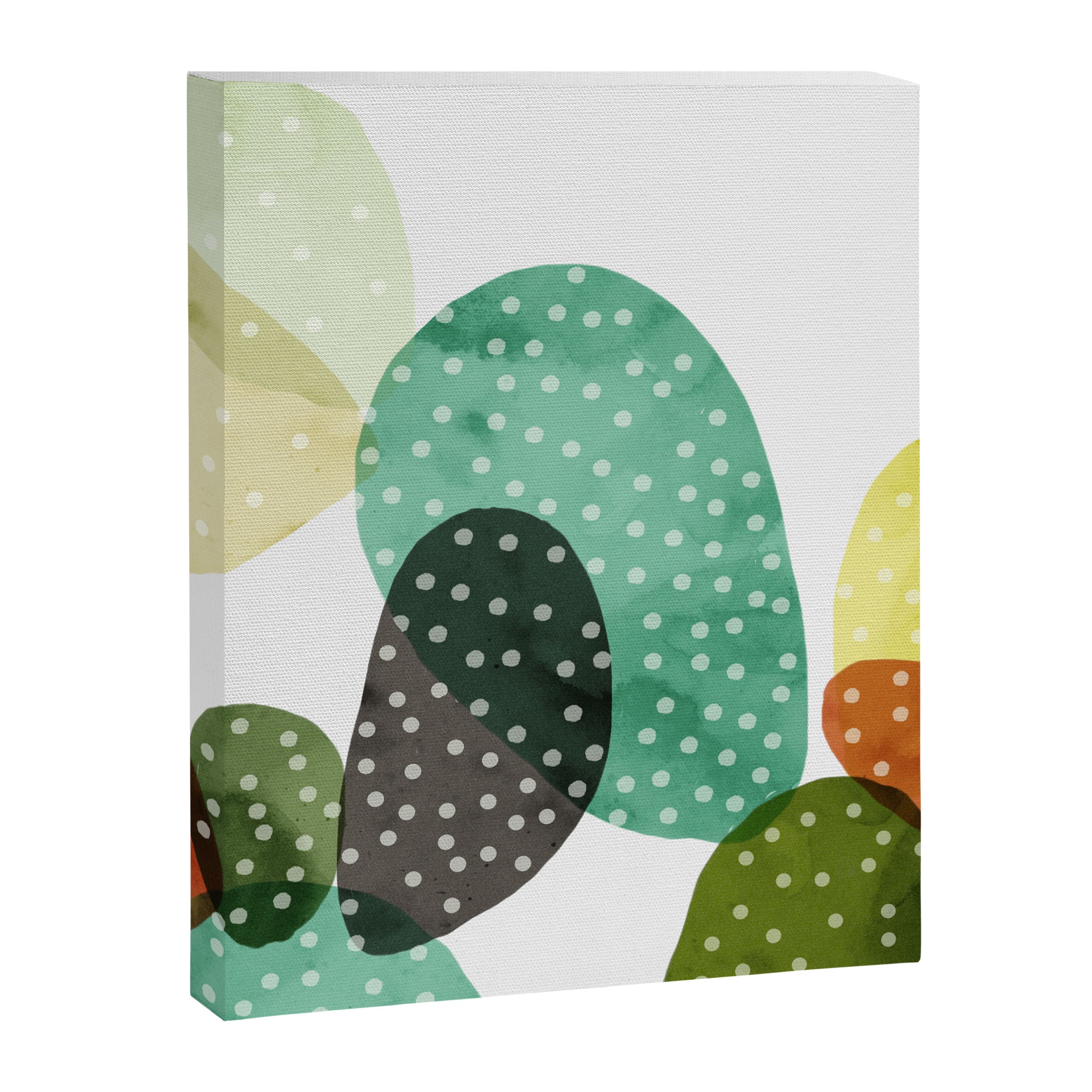 Cactus watercolor Canvas Print Gallery Image 8