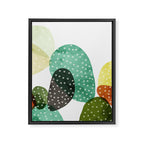 Cactus watercolor Framed Canvas Print Gallery Image 8