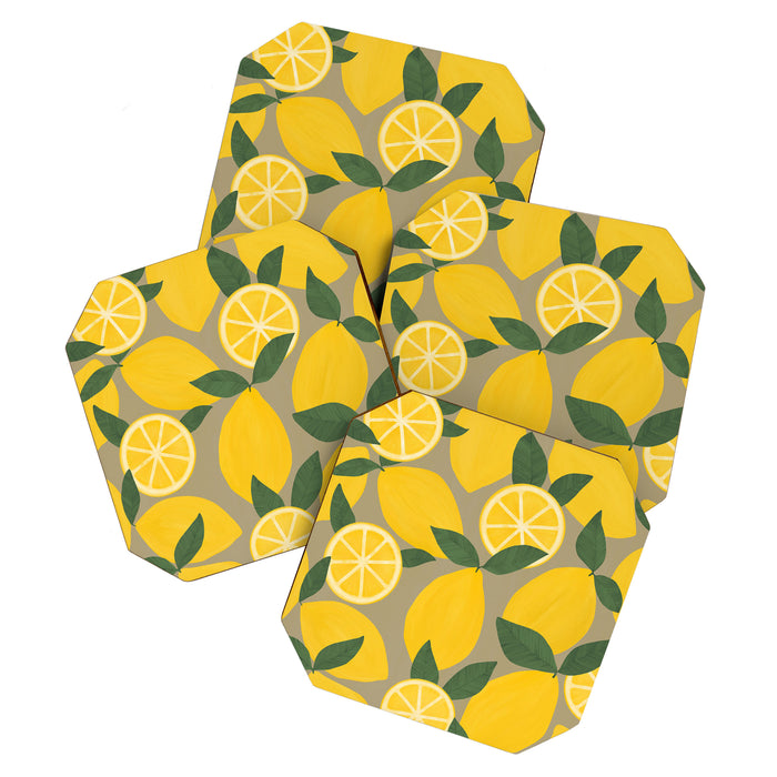 Canned Lemons Coaster Gallery Image 1