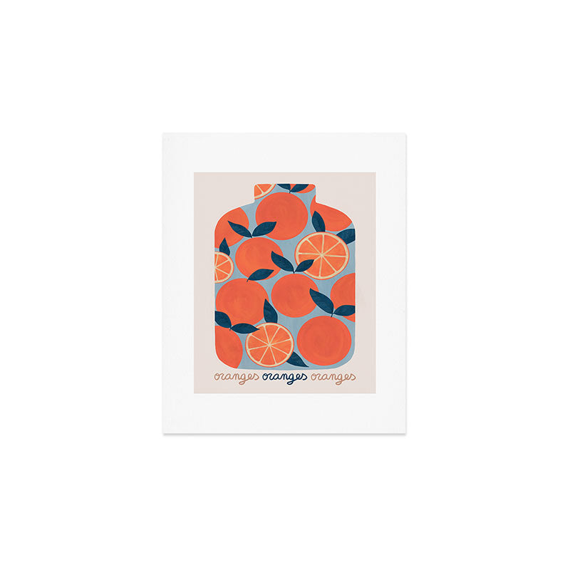 Canned Oranges Art Print Gallery Image 1