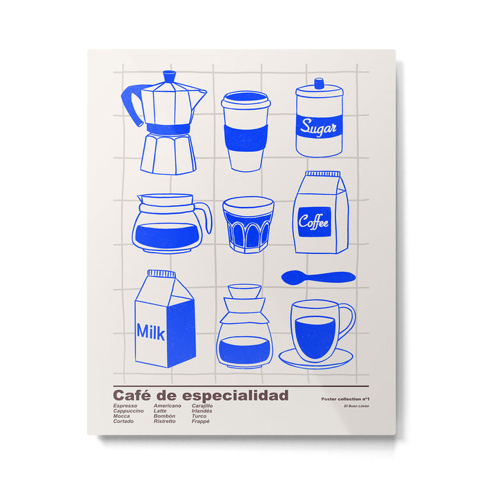 Coffee time Metal Print Gallery Image 1