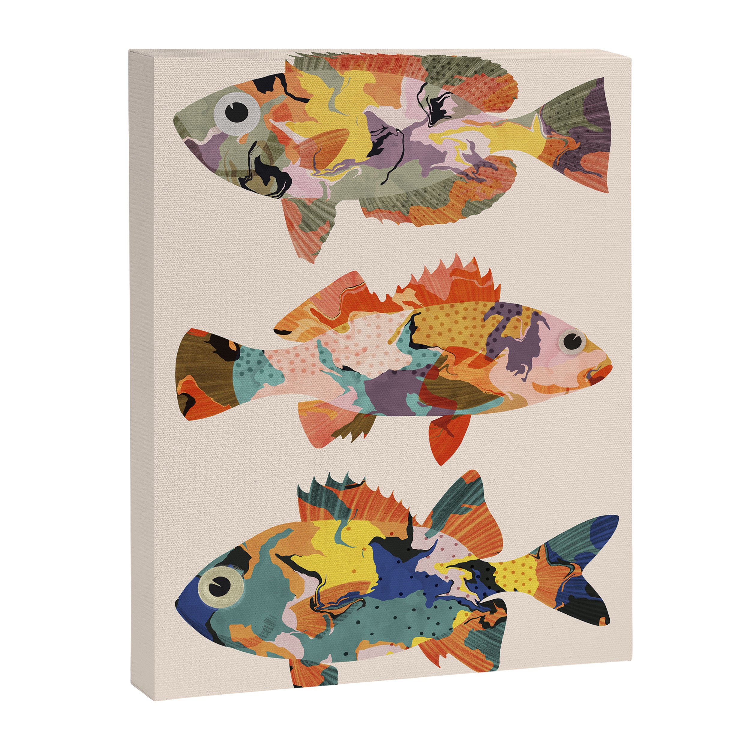 Colorful fish Canvas Print Gallery Image 6
