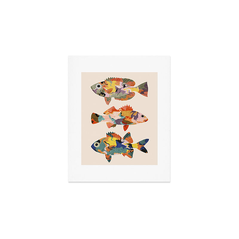 Colorful fish Art Print Gallery Image 1