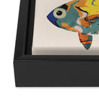 Colorful fish Framed Canvas Print Gallery Image 3