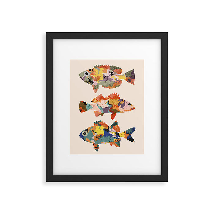 Colorful fish Framed Art Print Gallery Image 1